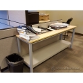 Blonde 60" Shallow Depth Utility Work Table